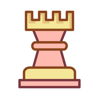 Satranç Strateji planlama vektör çizim 