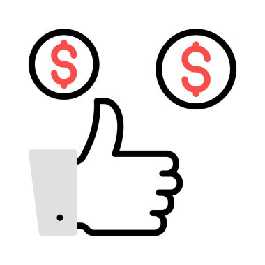 ödeme dokunun tarihlerde vektör çizim 