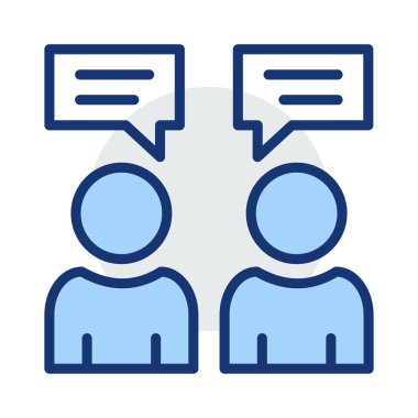 tartışma konferans vektör çizim Toplantı 