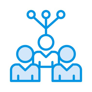 takım grup ağ vektör çizim 