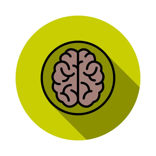 Cerveau Idée Créative Illustration Vectorielle — Image vectorielle