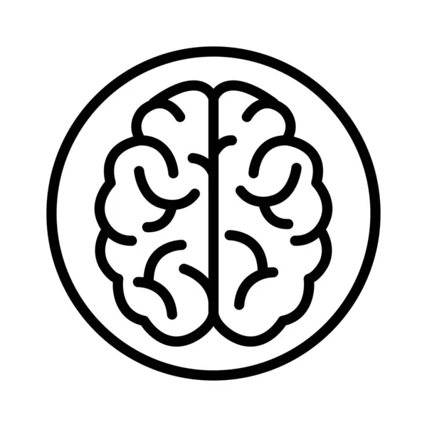 Cerveau Idée Créative Illustration Vectorielle — Image vectorielle