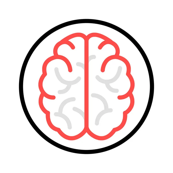 Cerveau Idée Créative Illustration Vectorielle — Image vectorielle