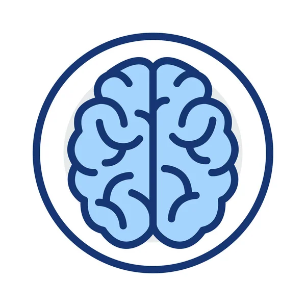 Cerveau Idée Créative Illustration Vectorielle — Image vectorielle