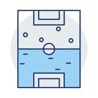 Saha zemin maç vektör çizim 