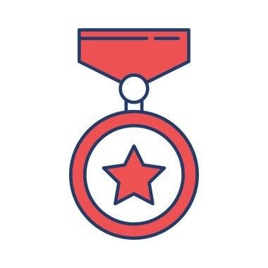 Madalya Ödülü şampiyon vektör çizim   