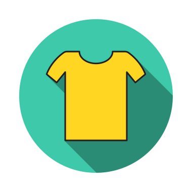 gömlek giymek bez vektör çizim 