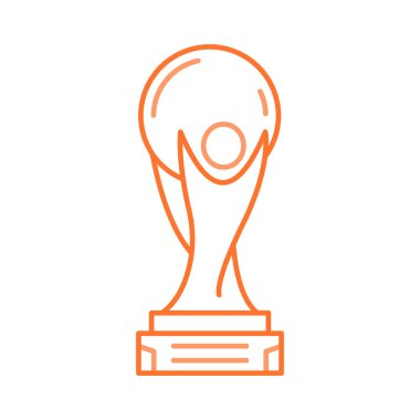 Kupası Kupa şampiyonu vektör çizim 