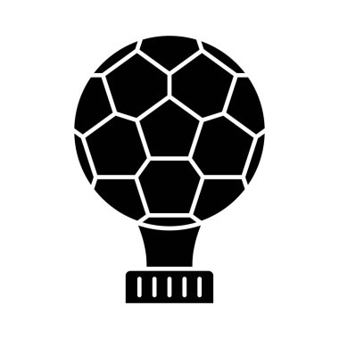 Futbol Kupa Kupası Ödülü vektör çizim 
