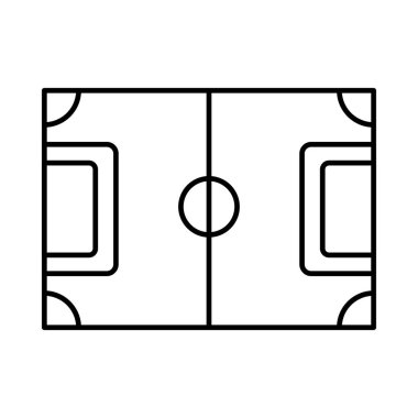 Saha zemin maç vektör çizim 