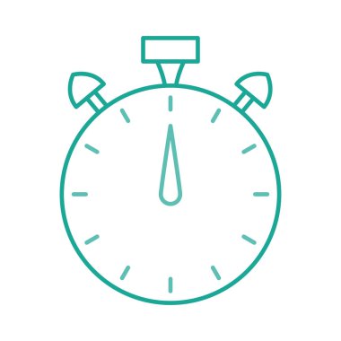 Kronometre alarm Zamanlayıcı vektör çizim 