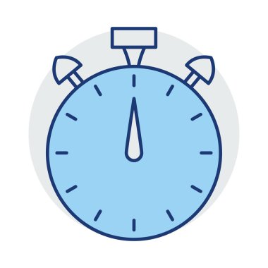 Kronometre alarm Zamanlayıcı vektör çizim 