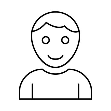 oyuncu hakem avatar vektör çizim 