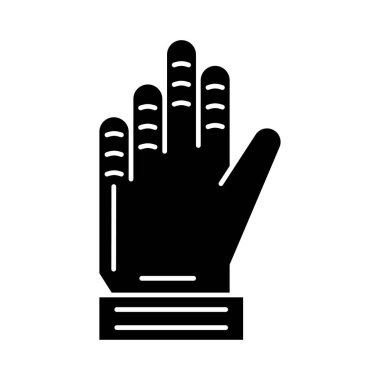 eldiven el kaleci vektör çizim  