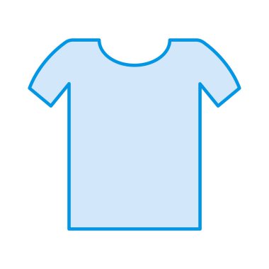 gömlek giymek bez vektör çizim 