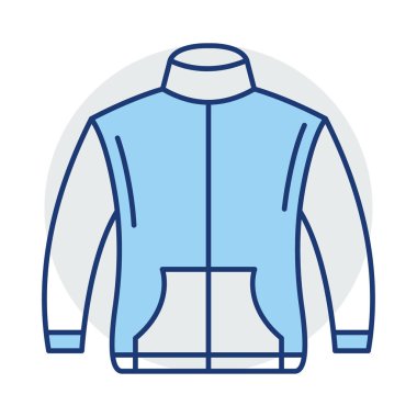 ceket kumaş spor vektör çizim 