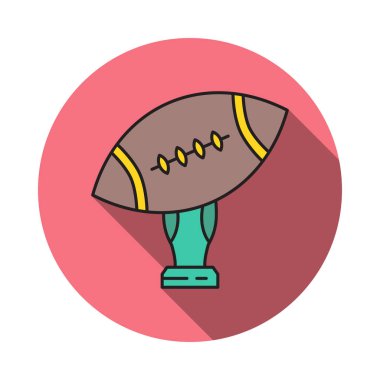 Kupa hedef başarı vektör çizim 