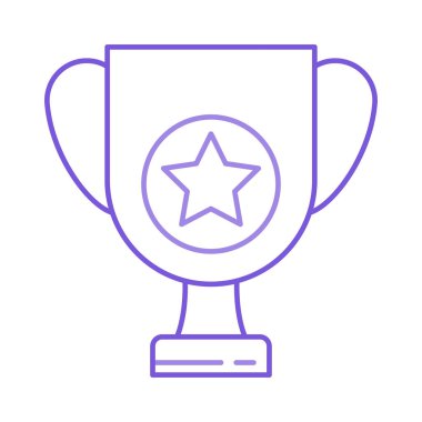 Kupa Ödülü kazanan vektör çizim 