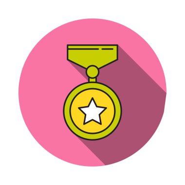 Madalya Ödülü şampiyon vektör çizim 