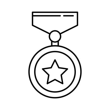 Madalya Ödülü şampiyon vektör çizim   