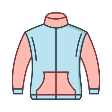 ceket kumaş spor vektör çizim 