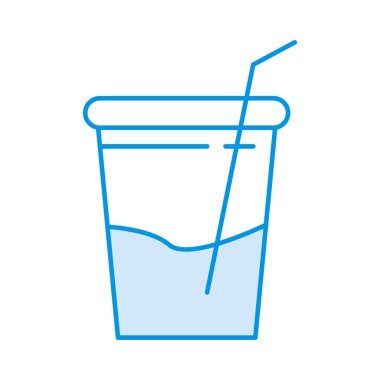 İçecek suyu tozu vektör çizim 