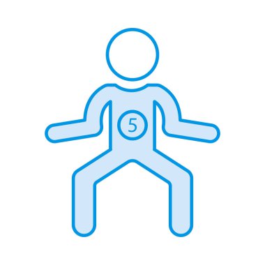 futbol gol kaleci vektör çizim 