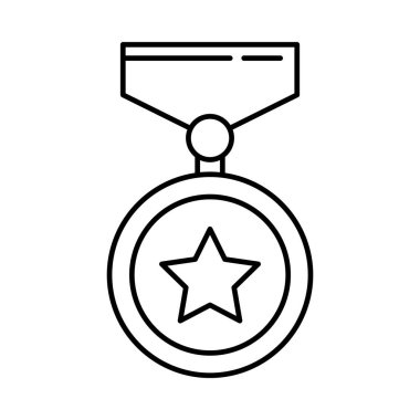 Madalya Ödülü şampiyon vektör çizim 