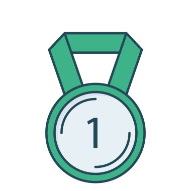 Madalya Ödülü şampiyon vektör çizim 