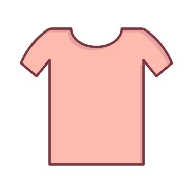 gömlek giymek bez vektör çizim 