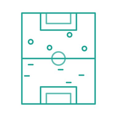 Saha zemin maç vektör çizim 