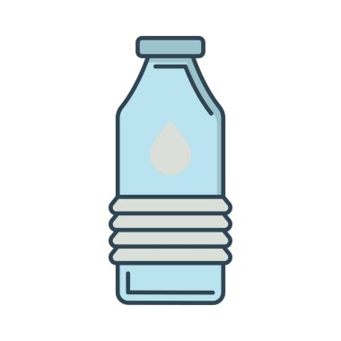 şişe İçecek suyu vektör çizim 