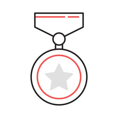 Madalya Ödülü şampiyon vektör çizim 