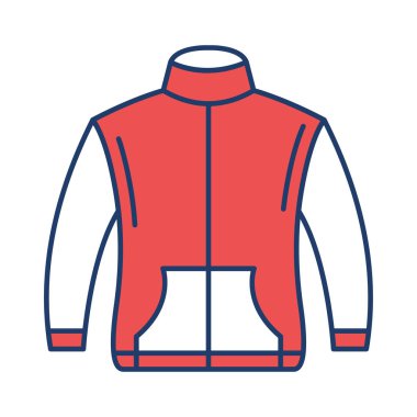 ceket kumaş spor vektör çizim 