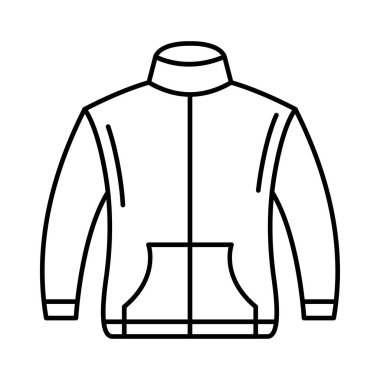 ceket kumaş spor vektör çizim 