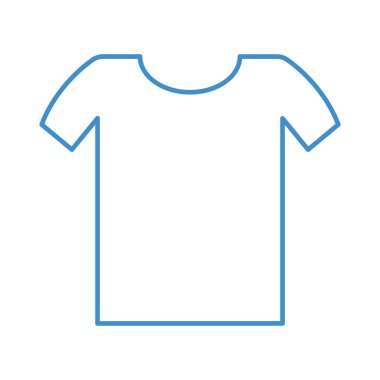 gömlek giymek bez vektör çizim 