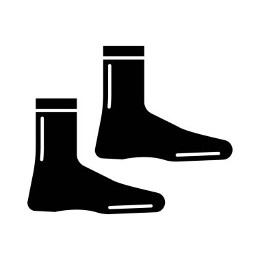 çorap spor giyim vektör çizim  