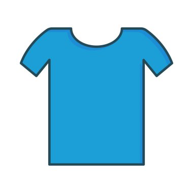 gömlek giymek bez vektör çizim 