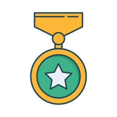 Madalya Ödülü şampiyon vektör çizim 