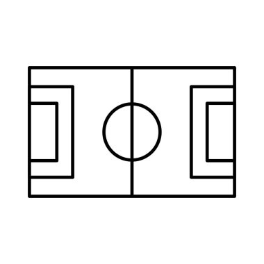 toprak saha arena vektör çizim 