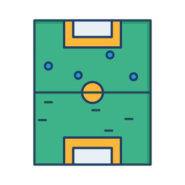 Saha zemin maç vektör çizim 