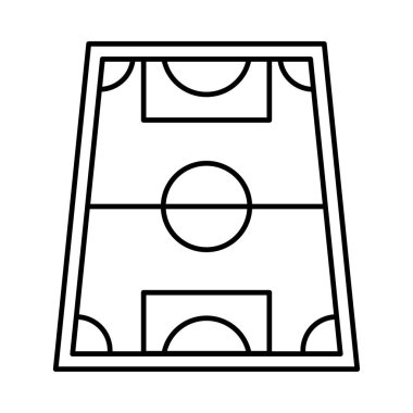 Saha zemin Stadyumu vektör çizim 