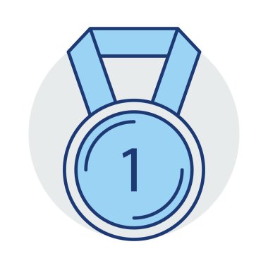 Madalya Ödülü şampiyon vektör çizim 