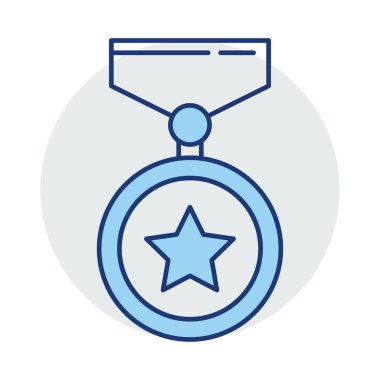 Madalya Ödülü şampiyon vektör çizim 