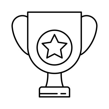 Kupası Kupa şampiyonu vektör çizim 