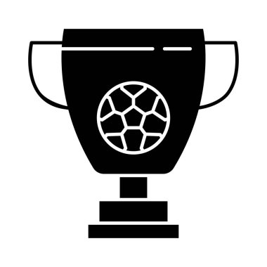 Kupa Ödülü futbol vektör çizim  