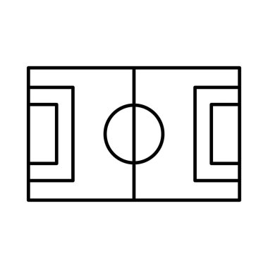 toprak saha arena vektör çizim 