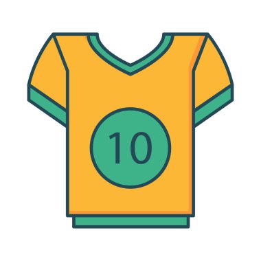 Jersey gömlek kumaş vektör çizim 