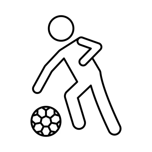Векторная Иллюстрация Футбола — стоковый вектор