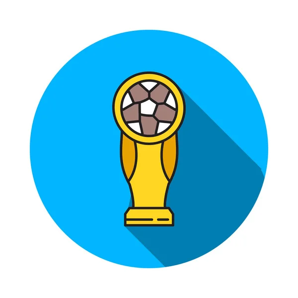 Prêmio Troféu Copo Vetor Ilustração — Vetor de Stock